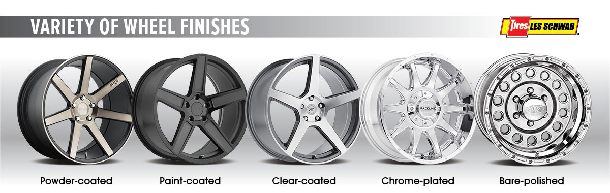 Most popular types of wheel finishes