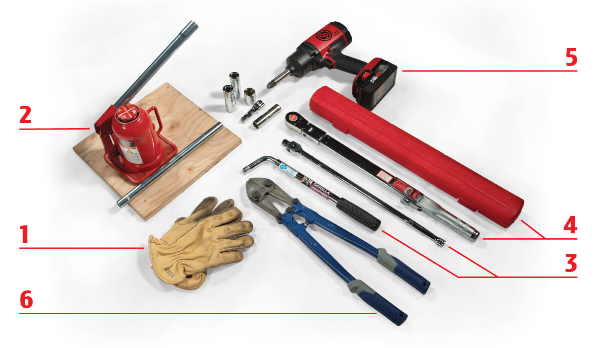 How to Change a Tire on an RV? Les Schwab