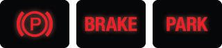 Parking Brake Dash Lights